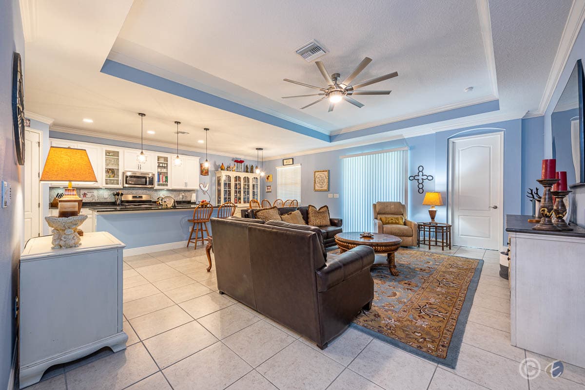Home for Sale: 19630 Hidden Glen Dr, Land O Lakes - living room