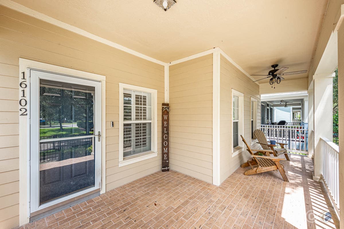 Covered Front Porch
