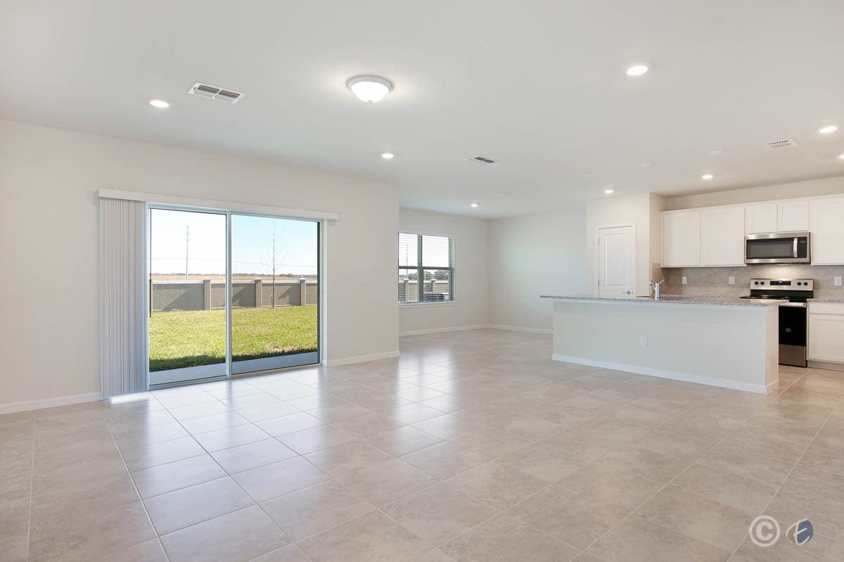 Living Room/ Dining Room/ Kitchen
