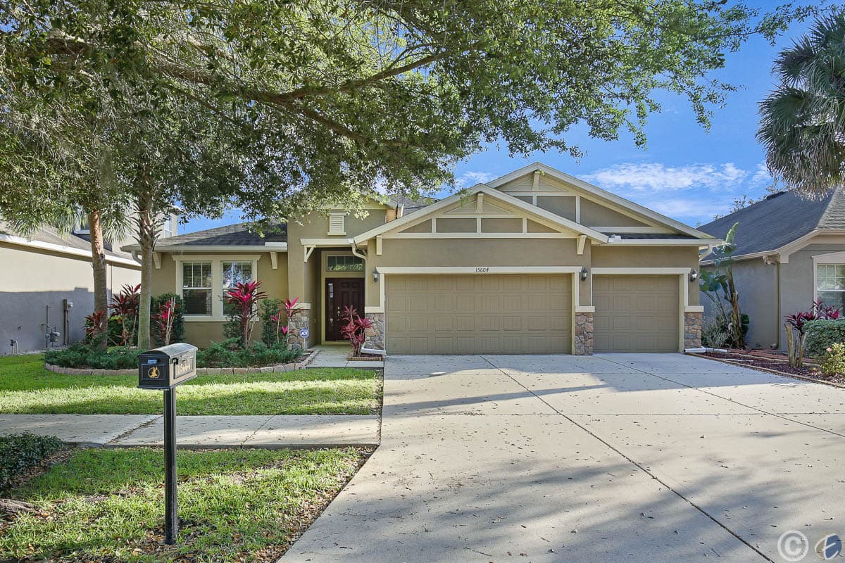 Home for Rent: 15604 Starling Water Dr, Lithia - Front