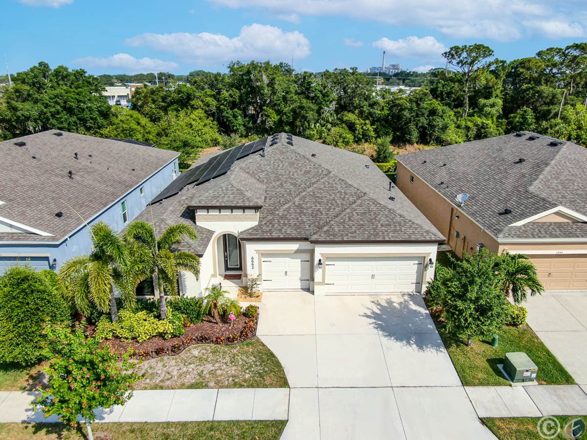 Home for Sale: 6442 Maiden Sea Dr, Apollo Beach - Aerial