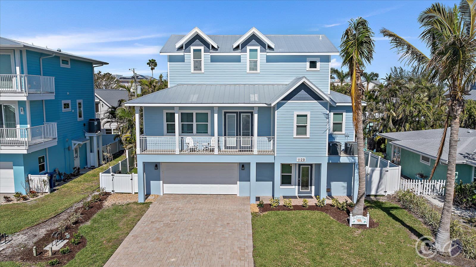 Home for Sale: 112-B 79th Street, Holmes Beach - Front