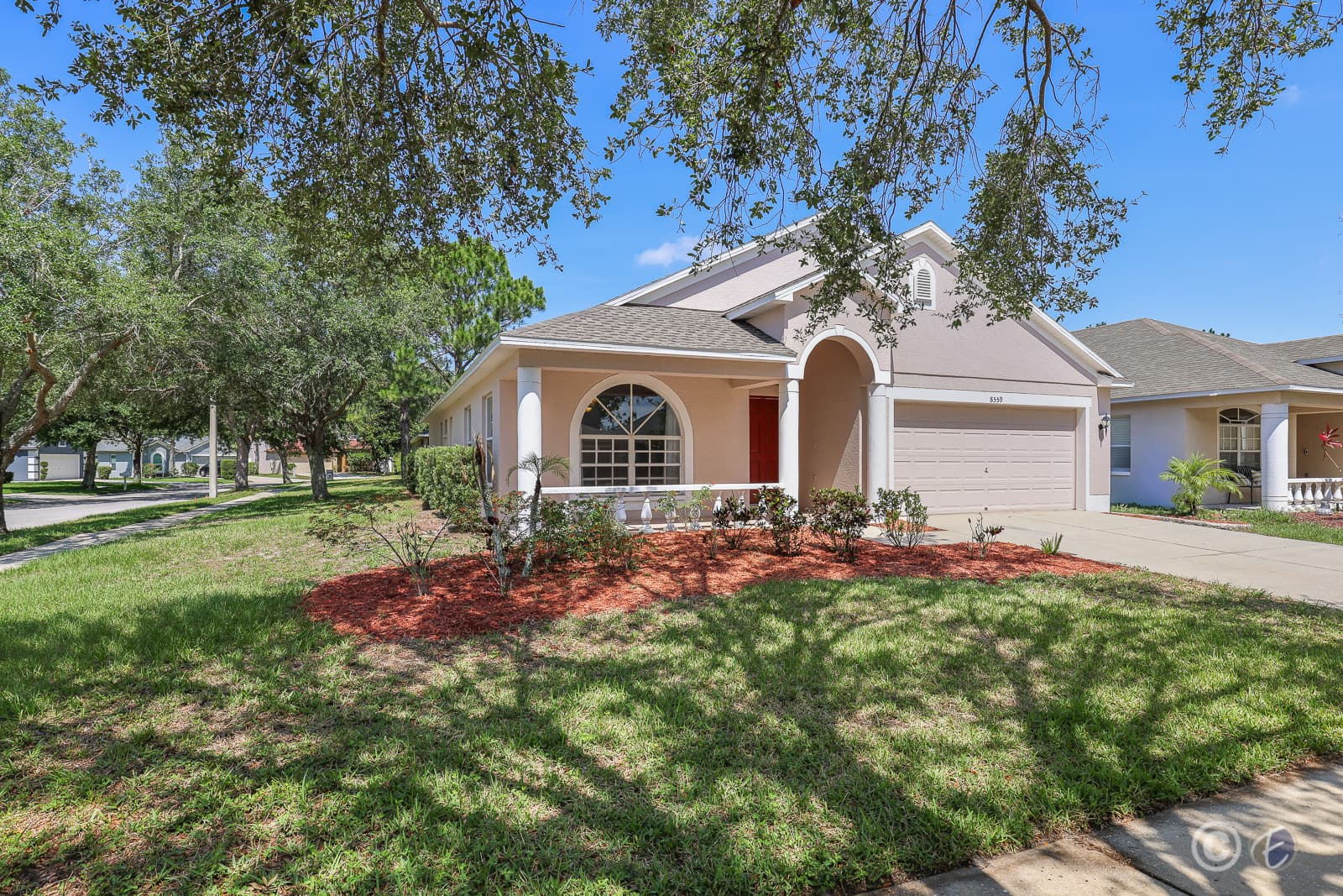 Home for Rent: 8559 Canterbury Lake Blvd, Tampa - Front