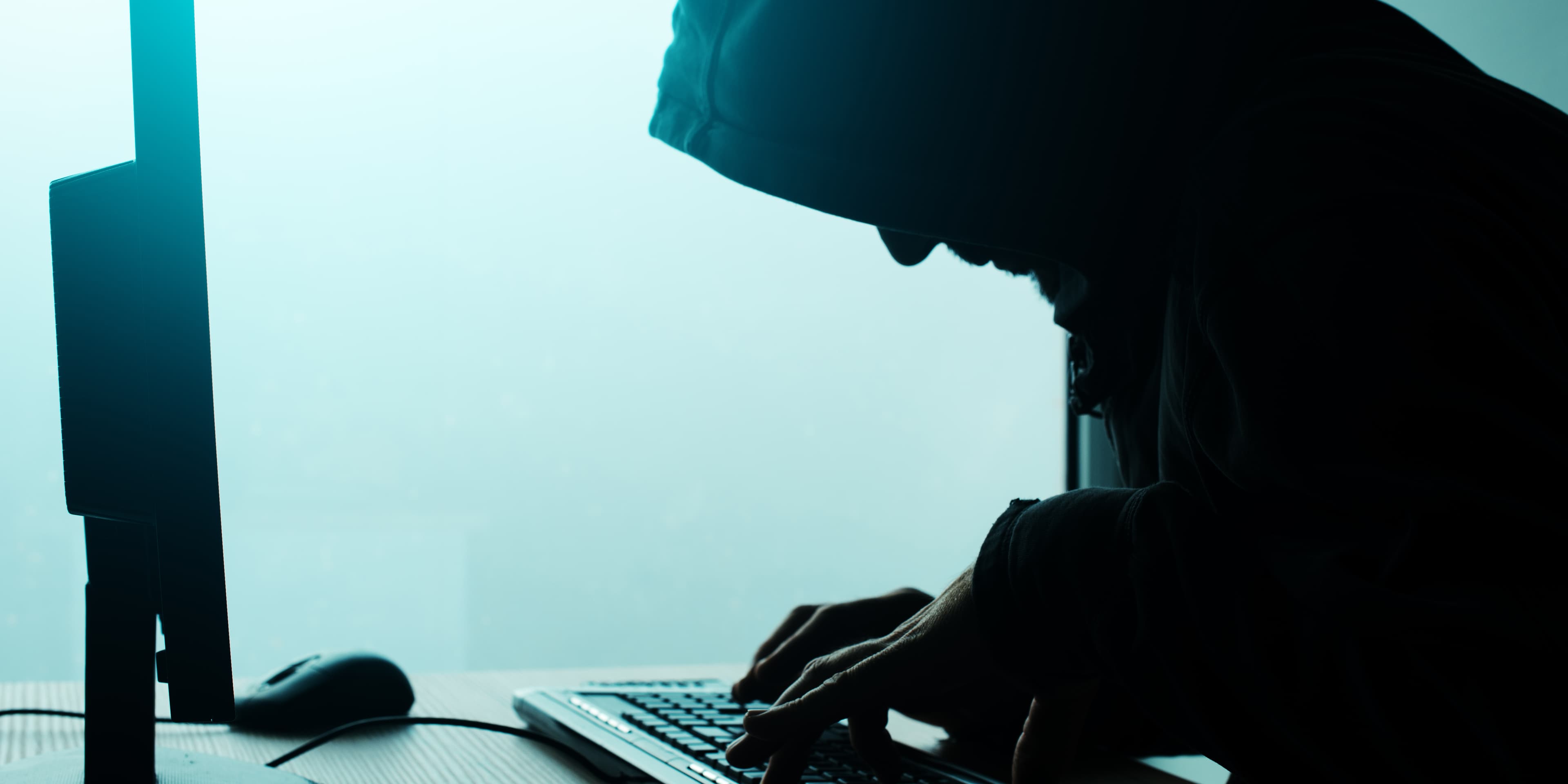 Man at computer